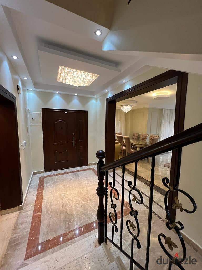 Furnished villa for rent in Al-Rehab 1, group 1 10