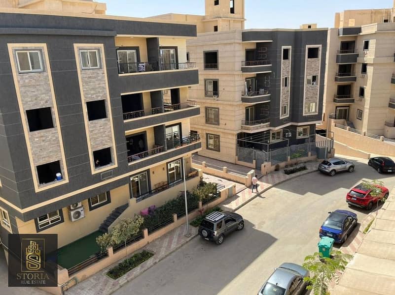 190m apartment, ready to move, fully finished in fifth settlement, in Sephora Heights Compound, near the AUC 1