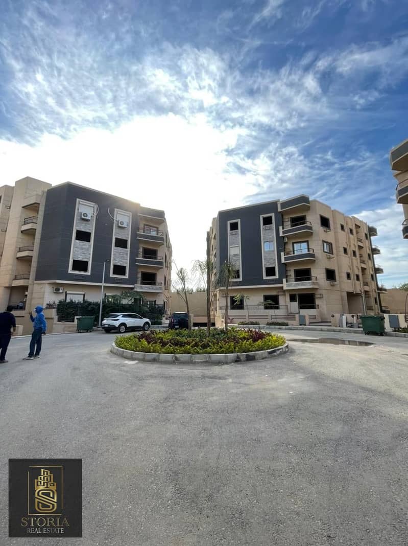 190m apartment, ready to move, fully finished in fifth settlement, in Sephora Heights Compound, near the AUC 6