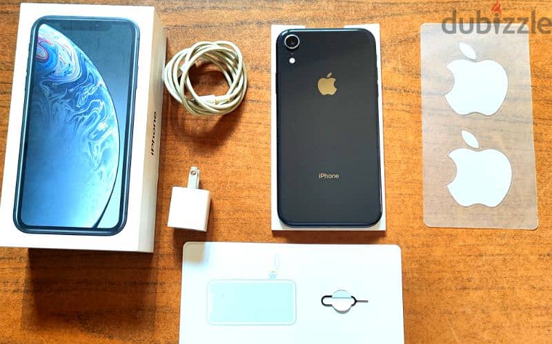 بيع iPhone Xr مش مفتوح بالكرتونه والشاحن والكابل بدون عيوب حالة ممتازة 1