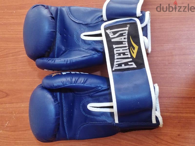 Gloves Everlast pro Boxing. 12-oz جلفز بوكس مقاس 2