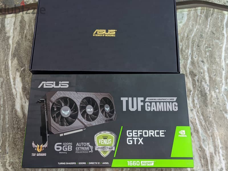 ASUS TUF Gaming GTX 1660 SUPER OC 6GB GDDR6 (3 Fan) 1