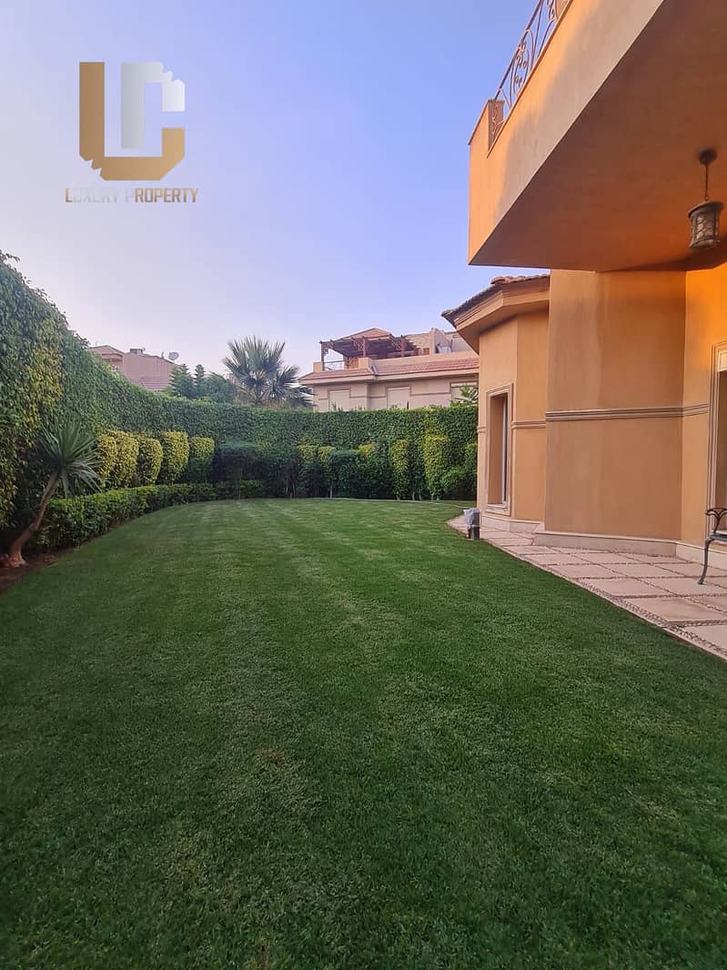 Luxurious StandAlone Villa For Sale Ready to Move Very High End Fully Finished With AC's &kitchen Prime Location Resale Galleria Moon Valley New Cairo 3