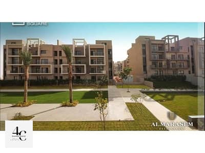 Apartment Fully finished for sale in fifth square 182M  ,  view landskape with Installments.