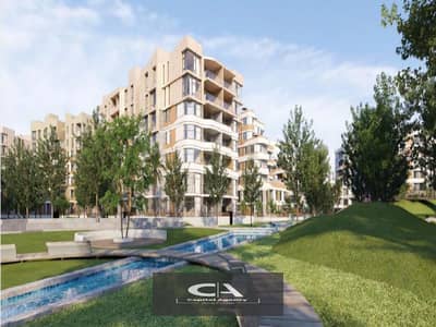 Apartment for sale in Bloomfields Compound in New Cairo Directly in front of Madinty - 0% down payment Special cash discount