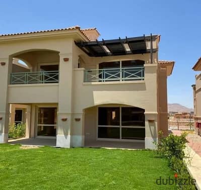 First floor chalet, ready to move 180 meters, 3bedrooms, in Lavista Gardens, Ain Sokhna, at the lowest price and largest area