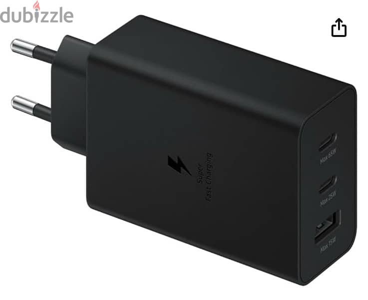 راس شاحن SAMSUNG 65W Power Adapter Trio 1