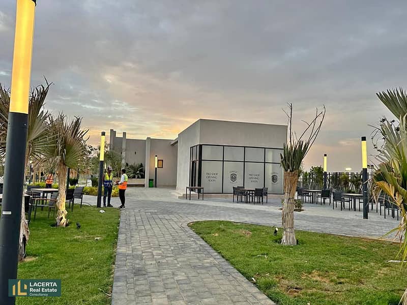 An independent villa in O West Orascom, the largest and most prestigious integrated residential and entertainment community near Arkan Plaza 7