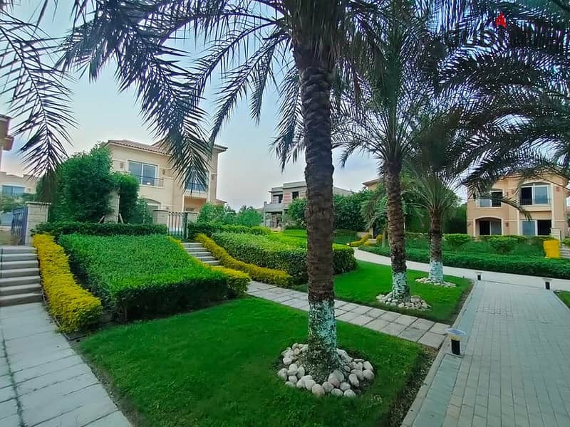 Villa for sale in Stone Park compound, New Cairo. 3