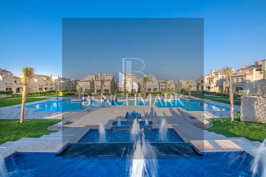 Villa 180m view directly on the sea ultra super lux finishing for sale in La Vista Village 6 Ain Sokhna the new phase with convenient prices 14