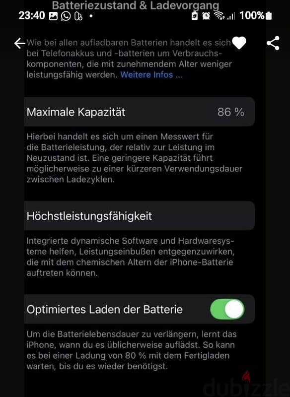 Iphone 13 pro 256gb 86% Battery 3