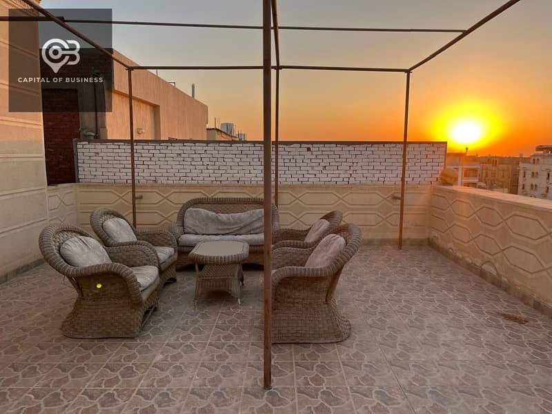 Penthouses for sale super lux finishing with space of 230m in the most prestigious areas in El Shorouk City 1