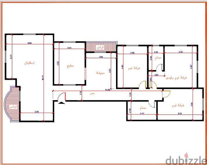 شقه للبيع 250م نص تشطيب في اللوتس الجنوبية تالت نمرة من شارع النوادي 9