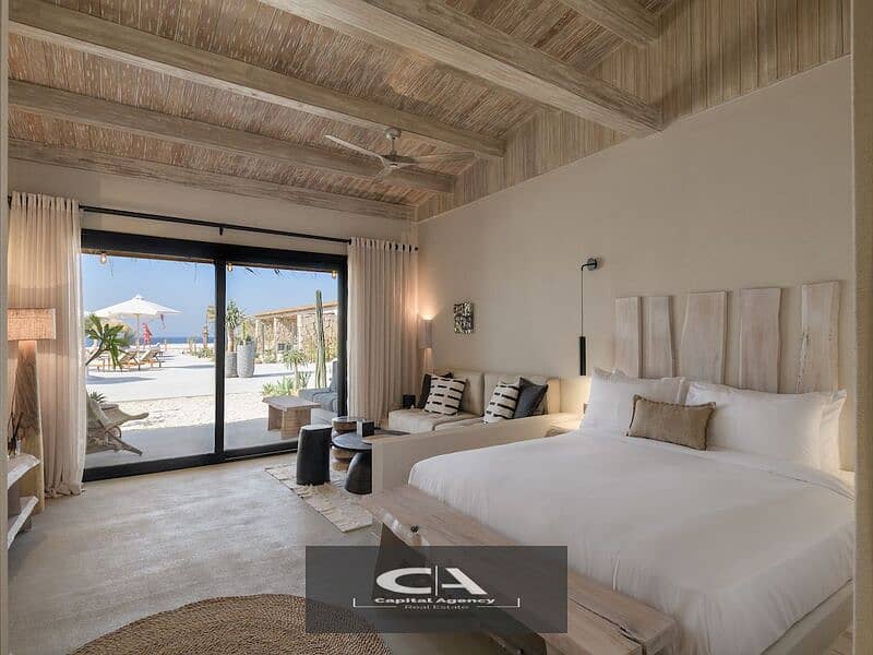 chalet first row on the lagoon, fully finished, in M ​​Square Masyaf, with a 5% down payment and a 40% cash discount 11