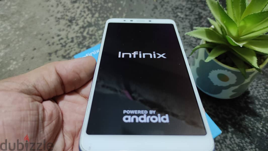 موبايل Infinix Hot 6 Pro بحالة محترمة جدا بالكرتونة والشاحن 4