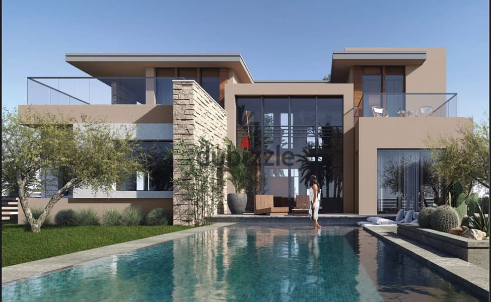 Live in SODIC in a villa with a private swimming pool, in installments over the longest period without interest, in the heart of Sheikh Zayed 19