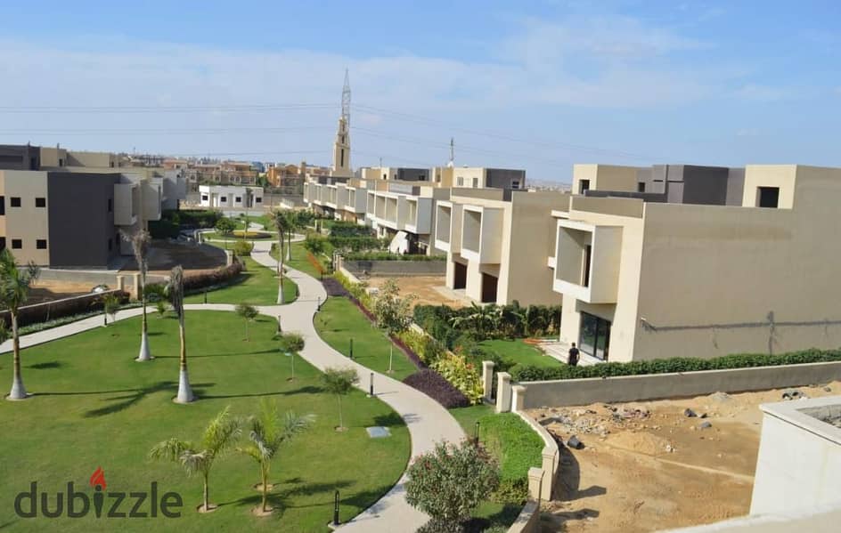 Move in Immediately with a 380 sqm Villa on Installments Prime Location in Sheikh Zayed, directly in front of Nile University in JOYA Compound 14