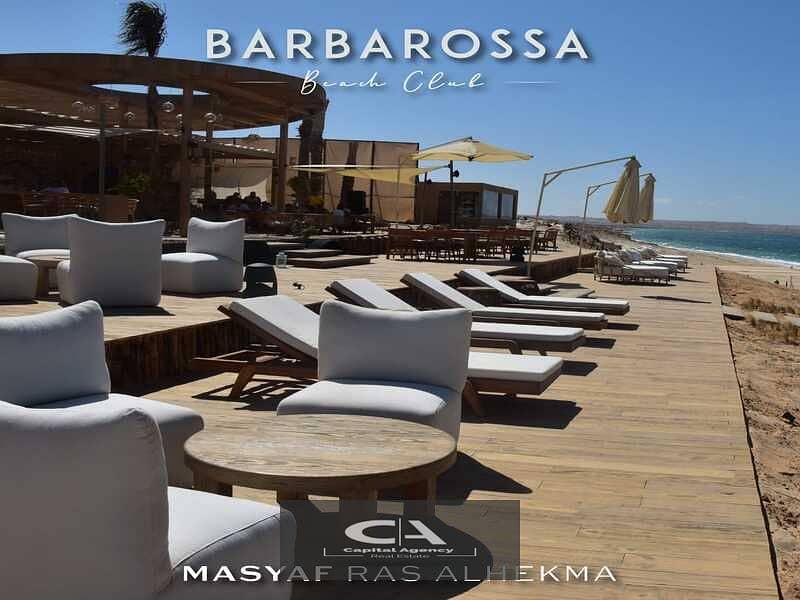 Ground chalet, first row, overlooking the lagoon, fully finished, in M ​​Square Resort, with a 5% down payment and a 35% cash discount | Masyaf 6