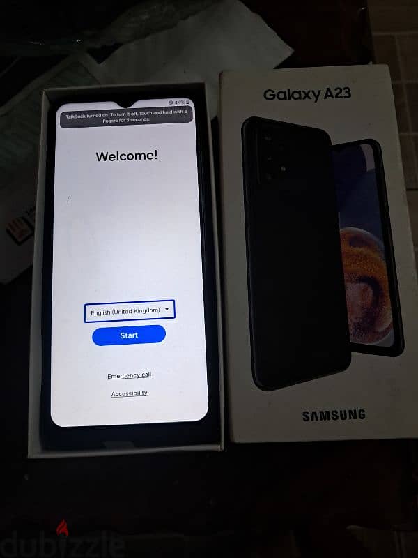 Samsung a23 8ram 128g 2