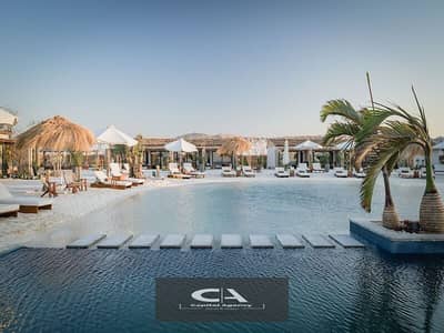 Chalet 120 meters, first row on the lagoon, fully finished, in M ​​Square Resort, with a 5% down payment and a 35% cash discount | Masyaf