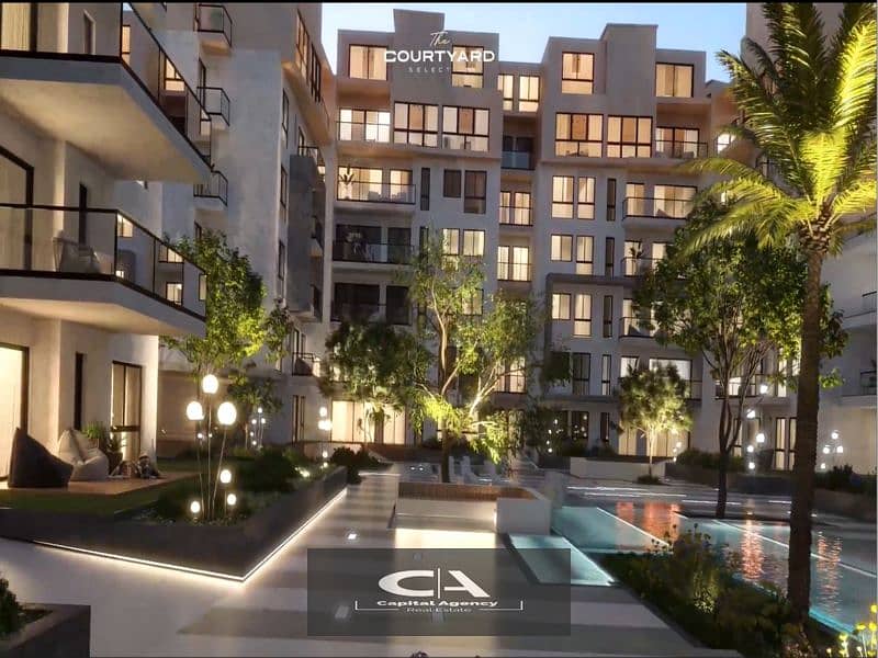 For the first time with Tatweer Misr, an apartment for sale in Bloomfields Compound, 0% down payment and installments over 10 years | Distinctive view 8