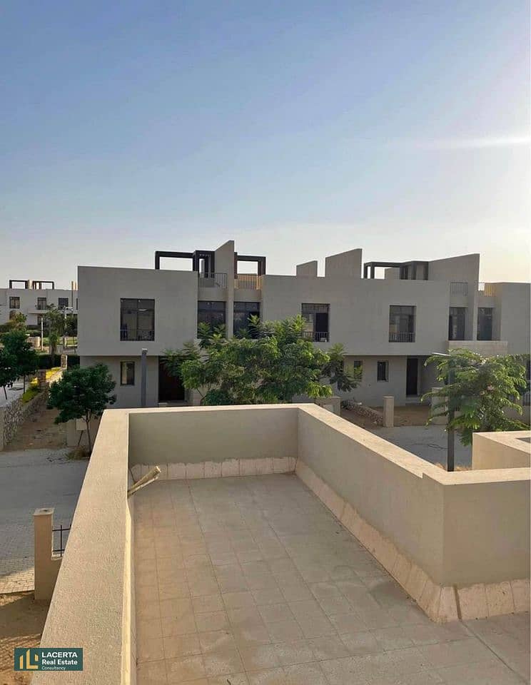 own a 3-floor villa with a garden in O WEST ORASCOM Samih Sawiras 4