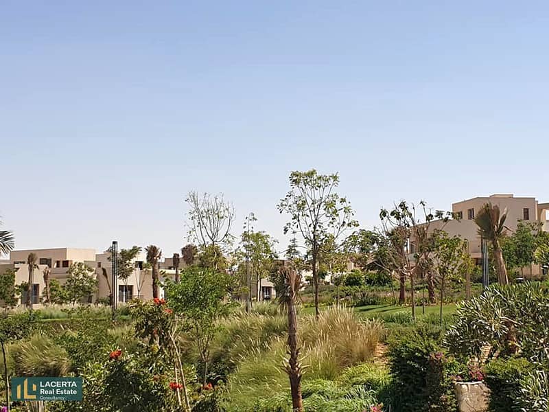 own a 3-floor villa with a garden in O WEST ORASCOM Samih Sawiras 6