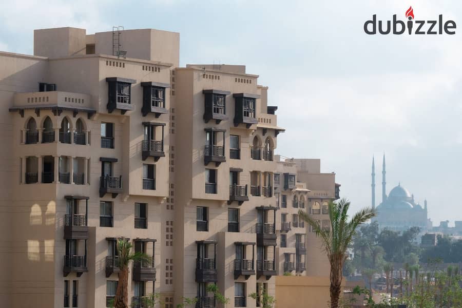 Apartment for sale Ready to move directly on Salah Salem, New Cairo, Fustat Compound 5