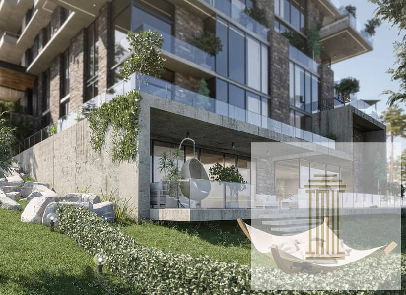 Apartment 157 m for sale in Nest Compound, New Cairo, near Hyde Park, in front of Zed Towers, Ring Road, with installments over 8 years 1