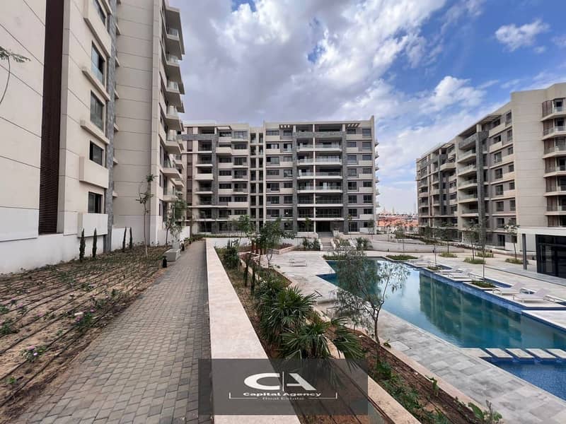 3 bed apartment with garden for sale ready to move with a 10% down payment over 10 years installment+40% discount on cash in IL Bosco_New Capital 4