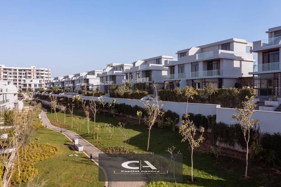 3 bed apartment with garden for sale ready to move with a 10% down payment over 10 years installment+40% discount on cash in IL Bosco_New Capital 1