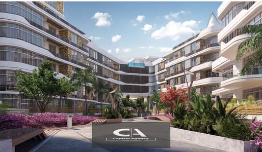 Book in offerTatweer Misr, installments over 10 years, a finished apartment with garden in Bloom fields Compound, with only 5% down payment |