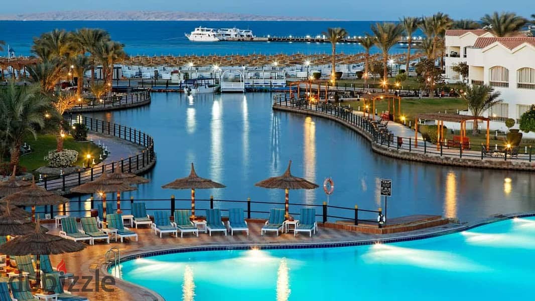 شقة للبيع بقرية سوما باي 114م تشطيب فاخر بفيو عالبحر Soma Bay Hurghada 4