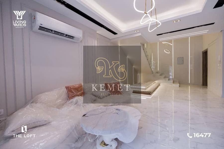 A 150 sqm apartment ready for inspection in the Embassy District, a compound built entirely in the English style, with a 10% down payment and facilit 9