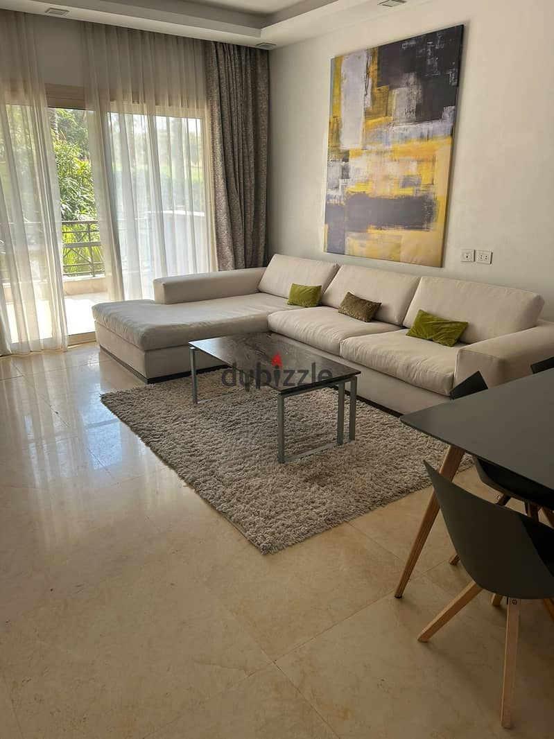 Apartment for rent in katameya heights 2 master bedrooms &3 bathrooms fully furnished 8