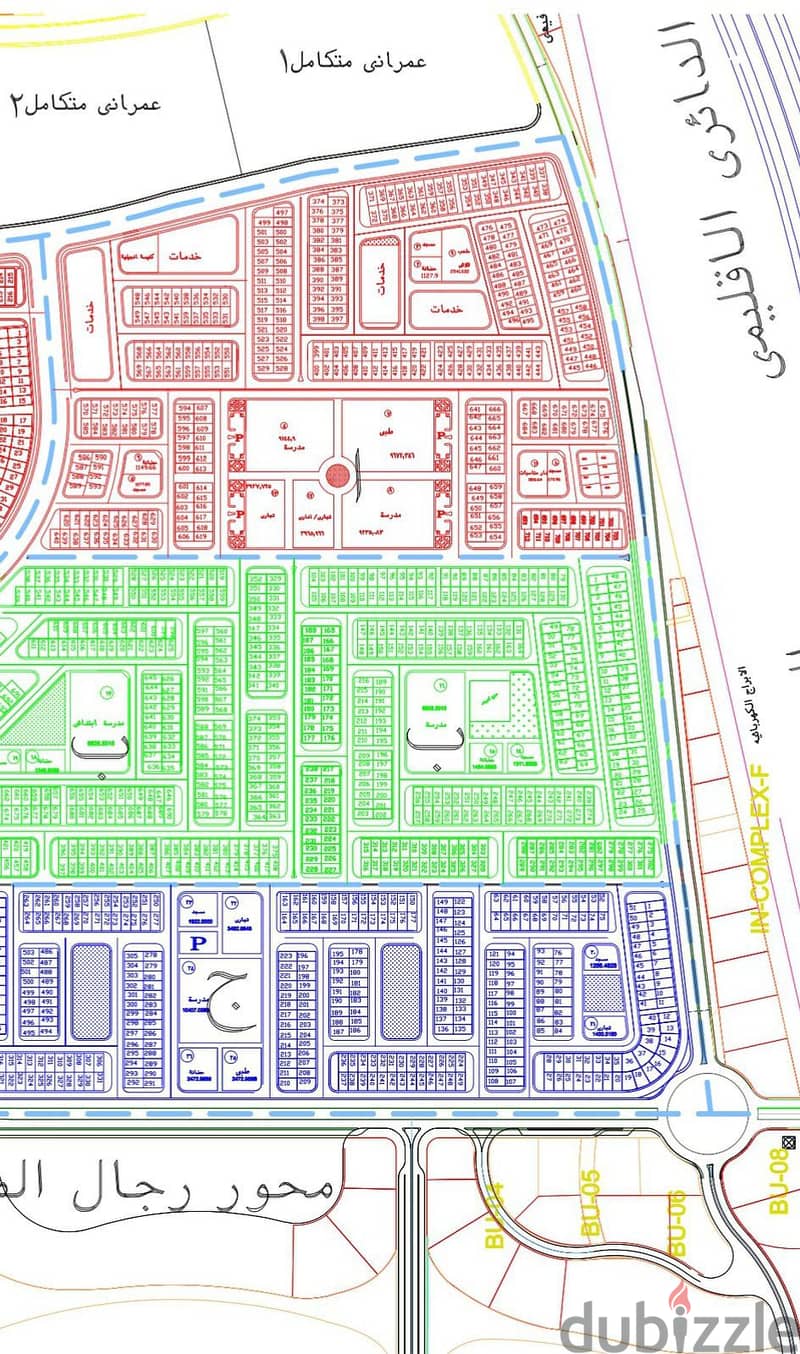 للبيع قطعة ارض 276 بمدينة بدر ف التكميلي قريبه من البزنس بارك 0