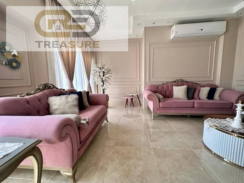 semi furnished Apartment for sale in Fifth Square 2