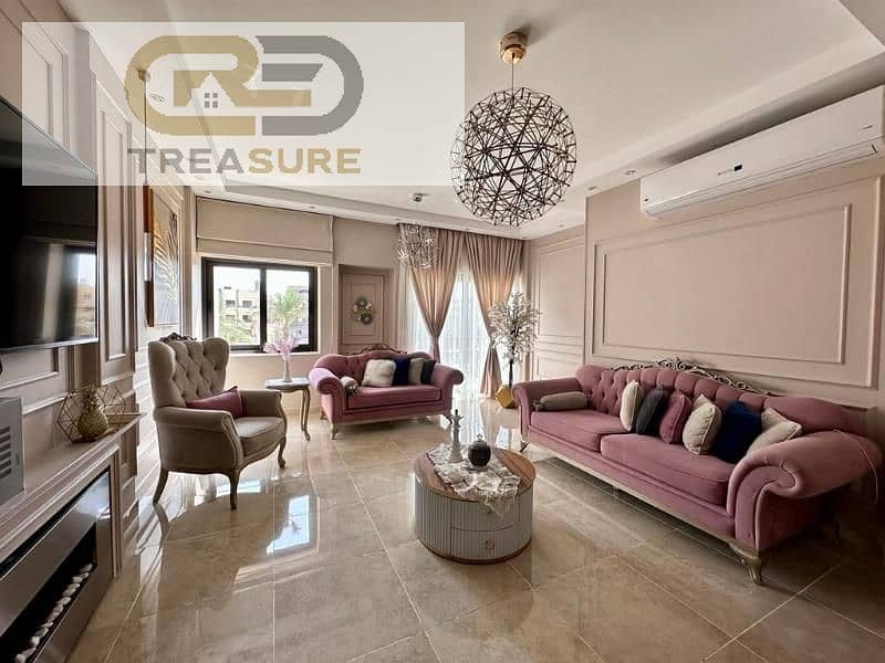 semi furnished Apartment for sale in Fifth Square 6