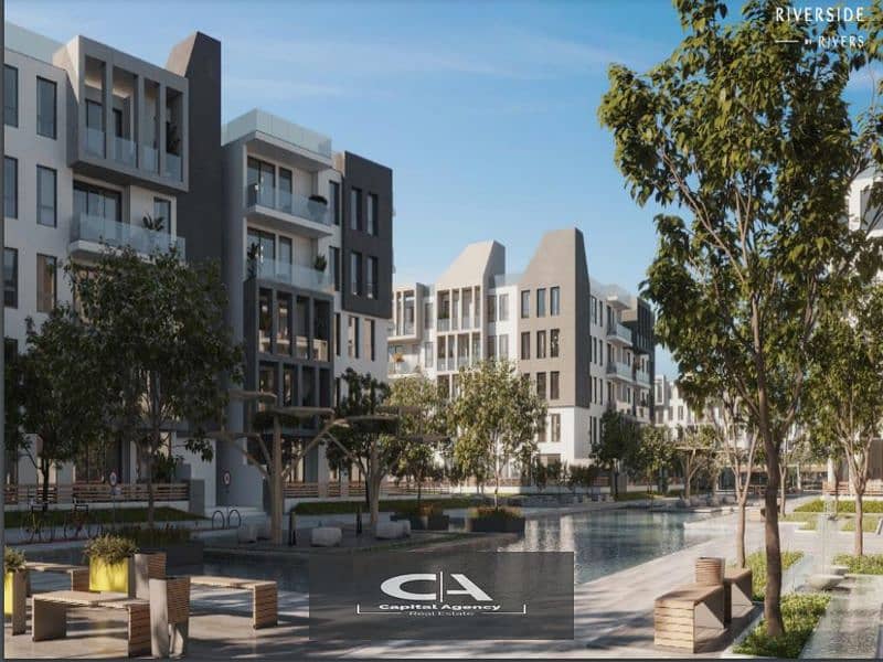 Apartment for sale in the heart of Zayed in Rivers Compound Only 5% down payment and installments over the longest payment plan Very special locat 3