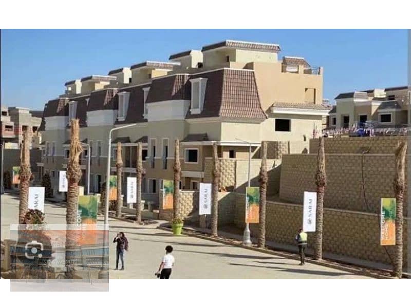 Apartment for sale second floor  with installment in sarai new cairo 5