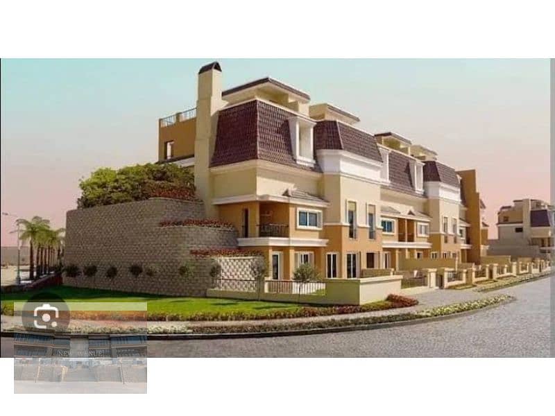 Apartment for sale second floor  with installment in sarai new cairo 8