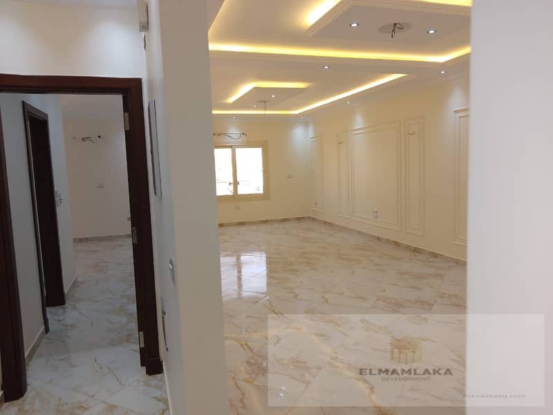 "First-floor apartment for rent in the 7th District of Sheikh Zayed. 1