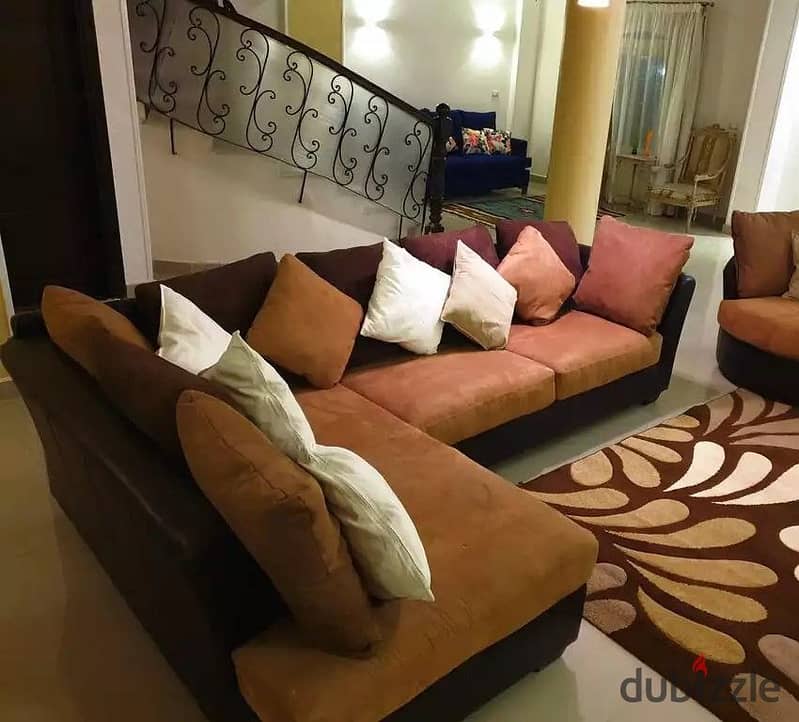 Furnished duplex for rent in Narges 1 in Fifth Settlement at a special price 2