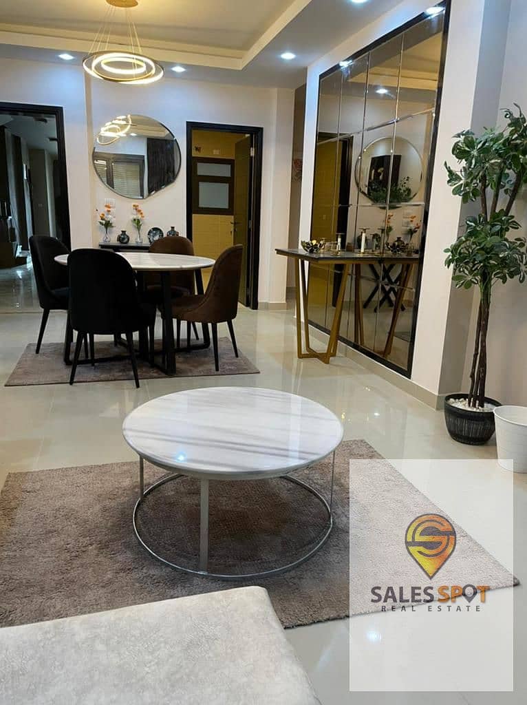 Luxurious apartment ready for viewing in the heart of the Fifth Settlement, Address East Compound 3