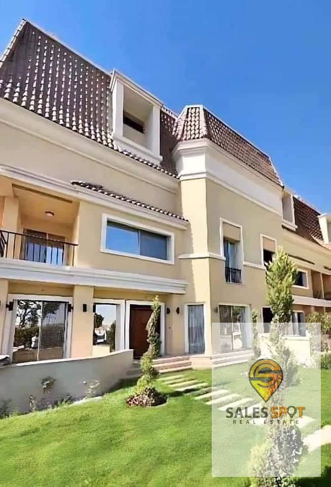 The cheapest villa for sale in New Cairo, in front of Madinaty and El Shorouk, Sarai Compound, from MNHD Egypt Company - with a 42% discount 6