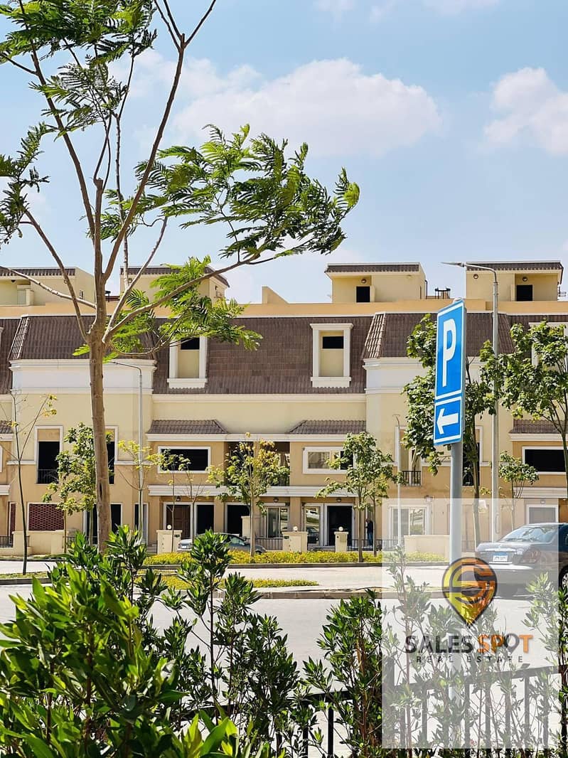 In Sarai Compound, a two-bedroom apartment for sale is available with a 5% down payment only or a 42% discount for cash payment - from mnhd 2