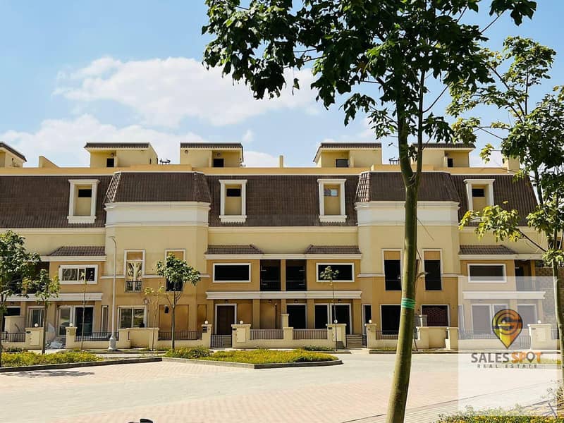 In Sarai Compound, a two-bedroom apartment for sale is available with a 5% down payment only or a 42% discount for cash payment - from mnhd 12