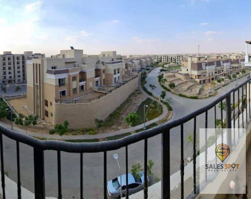 In Sarai Compound, a two-bedroom apartment for sale is available with a 5% down payment only or a 42% discount for cash payment - from mnhd 13