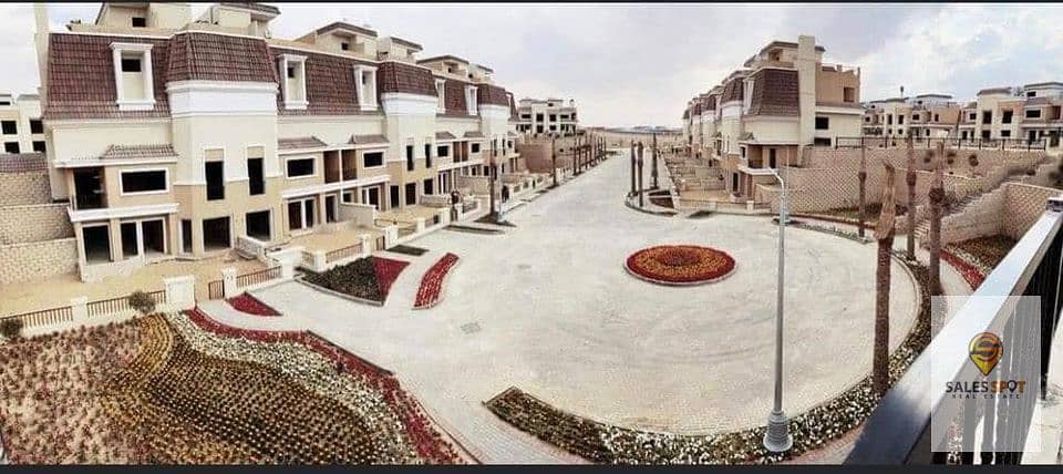 80-meter studio for sale with a 42% discount and 8-year installments in Sarai Compound, directly in front of Madinaty and Shorouk - from MNHD 1