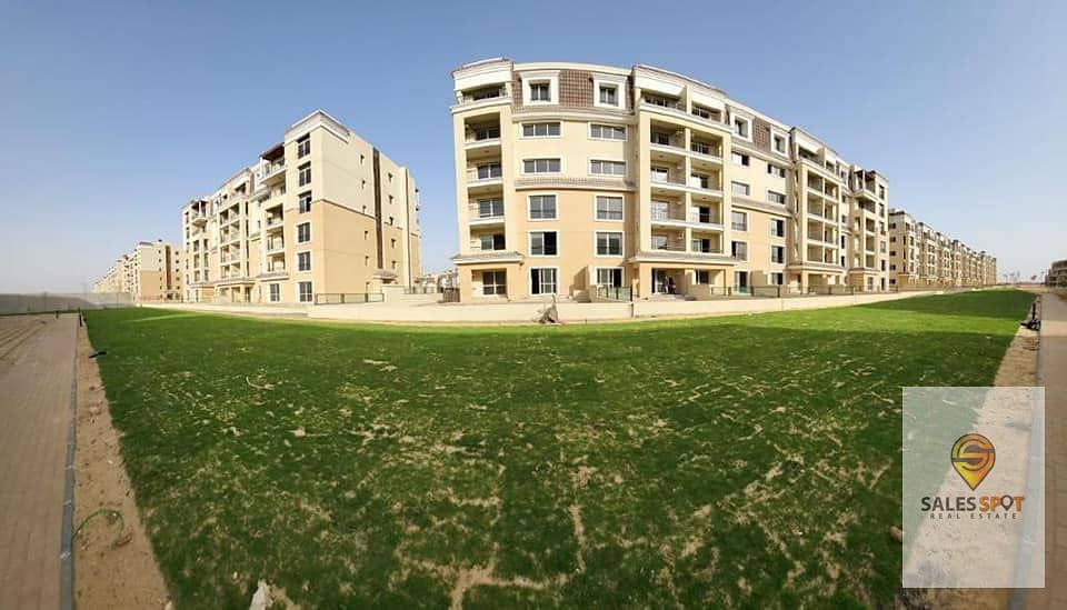 80-meter studio for sale with a 42% discount and 8-year installments in Sarai Compound, directly in front of Madinaty and Shorouk - from MNHD 2